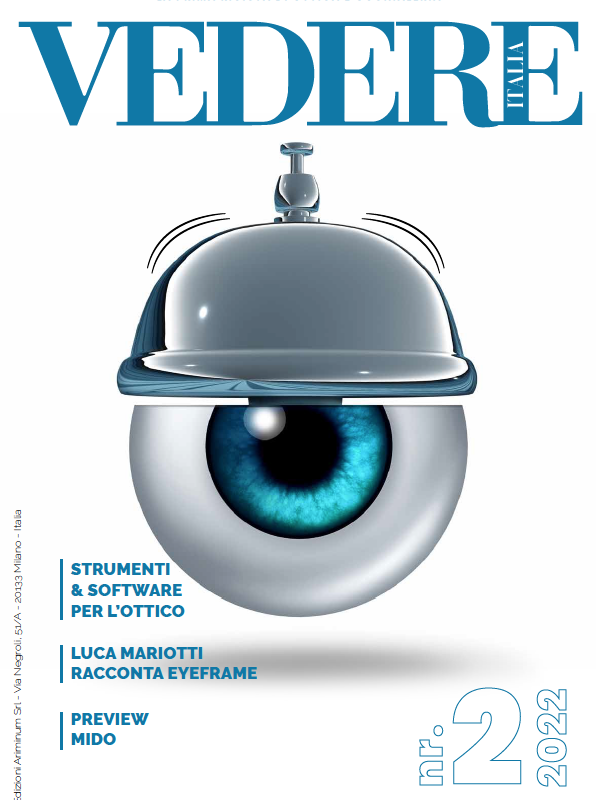 Vedere, la prima rivista italiana di ottica e occhialeria ci ha dedicato un paio di articoli